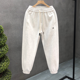 子男士 运动裤 潮牌束脚卫裤 冬季 百搭休闲裤 新款 意大利Nova轻奢