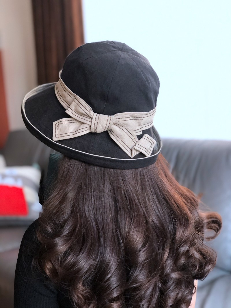 超好看日单全麻两色蝴蝶结渔夫帽太阳帽遮阳帽两防晒夏季轻薄透气,服饰配件/皮带/帽子/围巾,帽子,淘宝优惠券,粉丝福利购,淘宝优惠卷