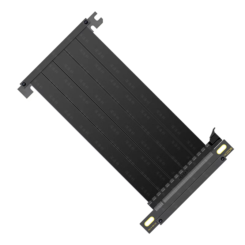 A07机箱专用显卡转接排线 pcie3.0 PCIE4.0延长线18.5cm双反向