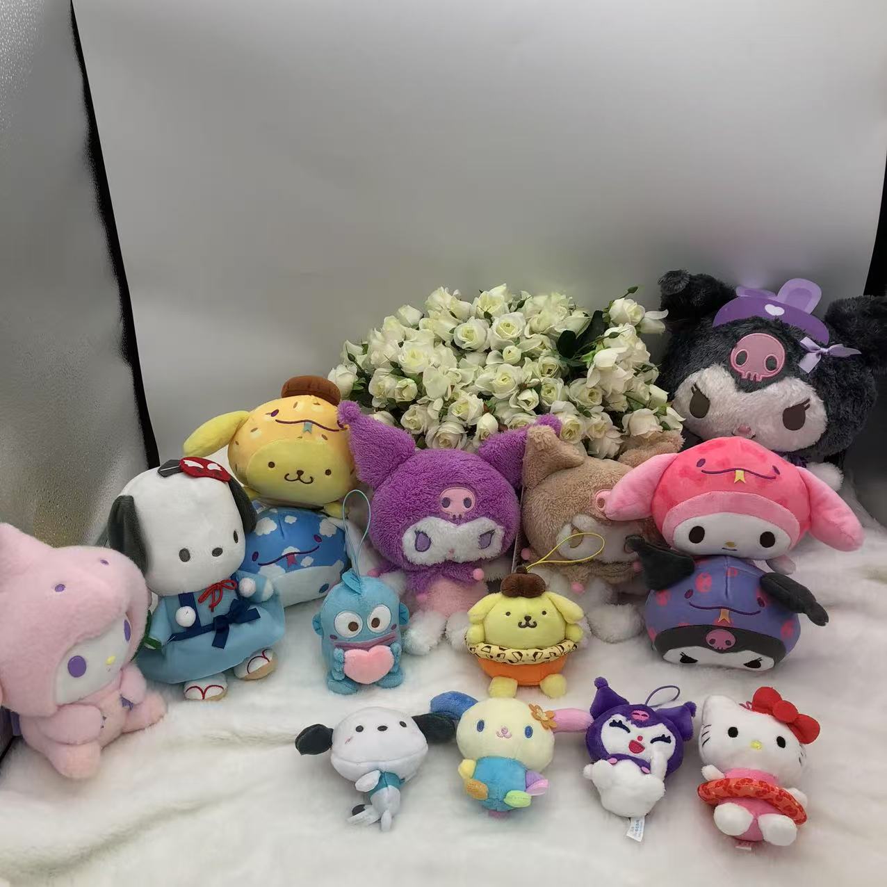 三丽鸥杂款丑鱼花小兔凯蒂猫