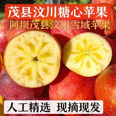 茂县糖心苹果2023年新果当季新鲜