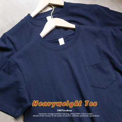 阿美咔叽口袋款美式重磅短袖