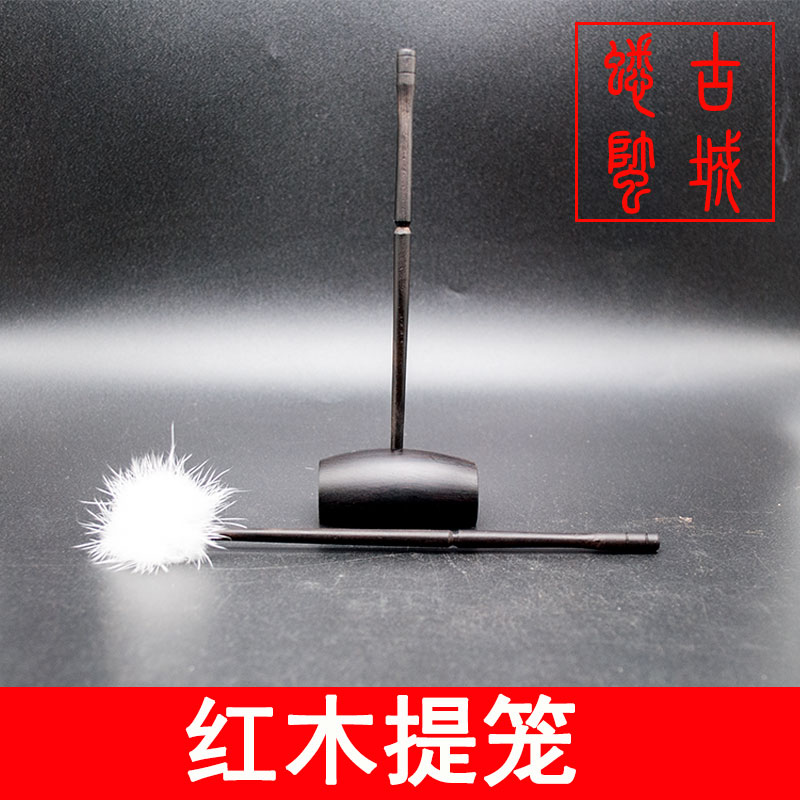 蛐蛐蟋蟀红木提笼紫光檀喂养工具