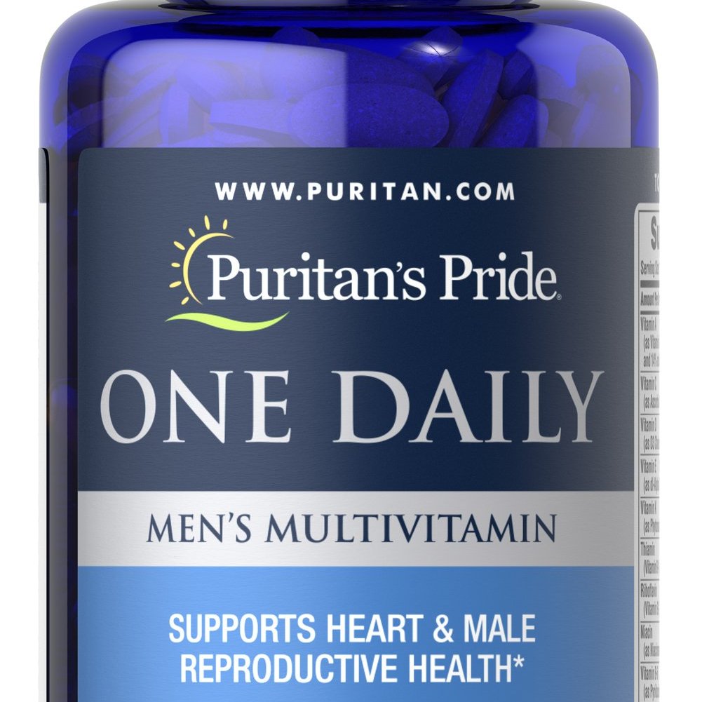 puritan男士复合维生素男性多种提高免疫力营养保健品增强抵抗力