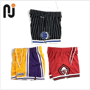 Mitchell&Ness MN 公牛/湖人多款女款女式篮球短裤 球迷版 SW球裤