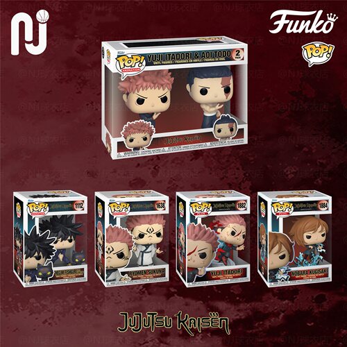 Funko Jujutsu Kaisen/咒术回战 两面宿傩 虎杖悠仁 东堂葵 手办