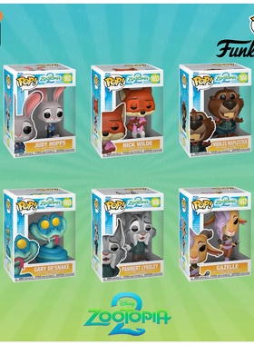 Funko Pop! 疯狂动物城/Zootopia 朱迪尼克 潮流玩具公仔手办玩偶