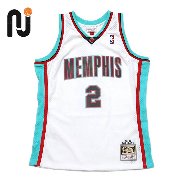 Mitchell&Ness MN 白巧克力 威廉姆斯 灰熊队主场 球迷版 SW球衣