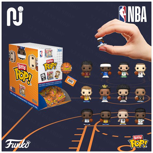 Funko Bitty Pop! NBA 坎宁安 布伦森 东契奇 迷你手办 潮玩盲盒