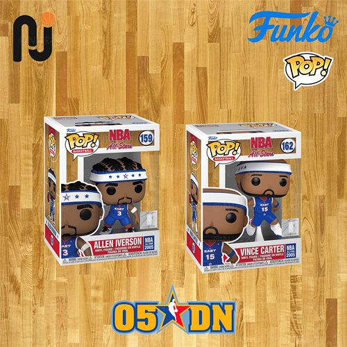 Funko Pop! 艾弗森/卡特 全明星赛 Q版玩偶摆件大头公仔模型手办
