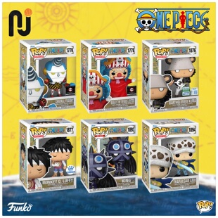 Funko Pop! One Piece/海贼王 大熊 赤犬 巴基 路奇 公仔手办玩具