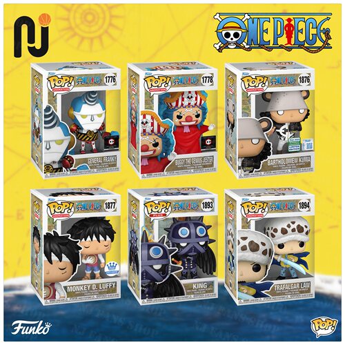 Funko Pop! One Piece/海贼王 大熊 赤犬 巴基 路奇 公仔手办玩具