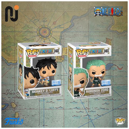 Funko Pop! One Piece 海贼王 少年路飞 索隆 公仔手办摆件玩具