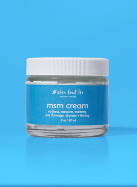 现货2 MSM 进口有机面霜润肤霜日霜刺激胶原蛋白舒缓抗痘疤痕粉刺