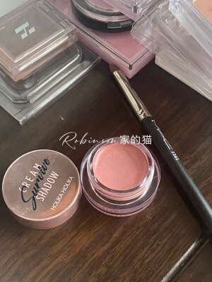 韩国holika单色眼影膏04豆沙玫瑰