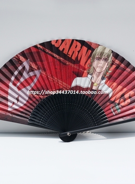 多款可选 印花广告扇子 双面纸扇 深蓝色萤火虫 日本扇 数字简约