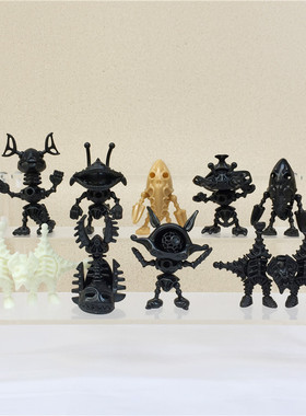 奥特曼 食玩盒蛋 可动拼装 骨头怪兽杰顿艾雷王 Ultra Borg 正版