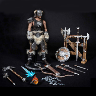 正版现货 上古卷轴 5 周边手办 1/6 天际 龙裔 配件包 武器 模型
