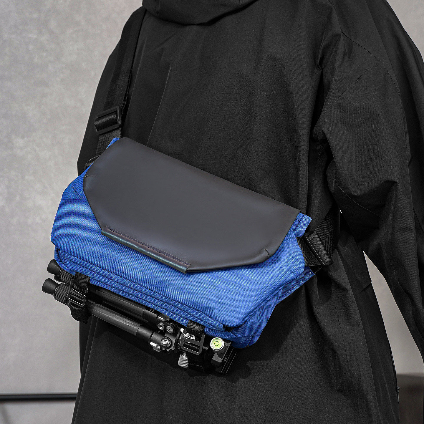 潮牌时尚男士胸前包牛津布轻便男包潮男户外运动斜挎包骑行包挎包