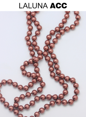 长120厘米~中式复古简约珍珠串珠长款项链叠戴时尚大气气质毛衣链