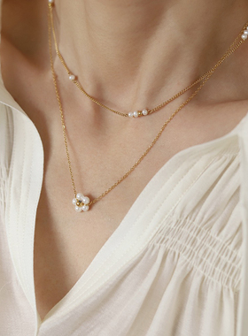 不褪色洗澡可戴的项链