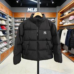 MLB正品男女情侣潮流保暖大LOGO运动加厚羽绒服24冬新品3ADJB0446