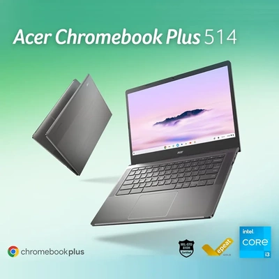 Acer Chromebook Plus 514 Laptop with Google AI 14
