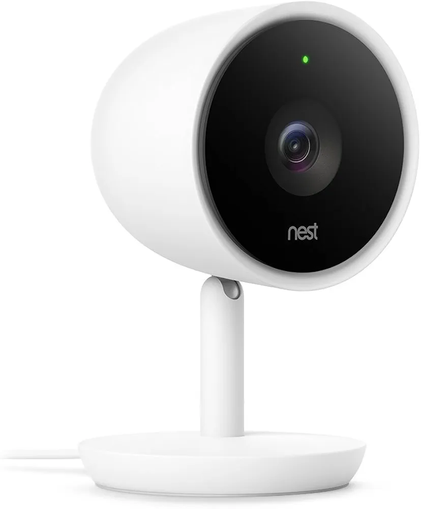 Nest Cam IQ 室内安防智能1080P高清摄像头白色