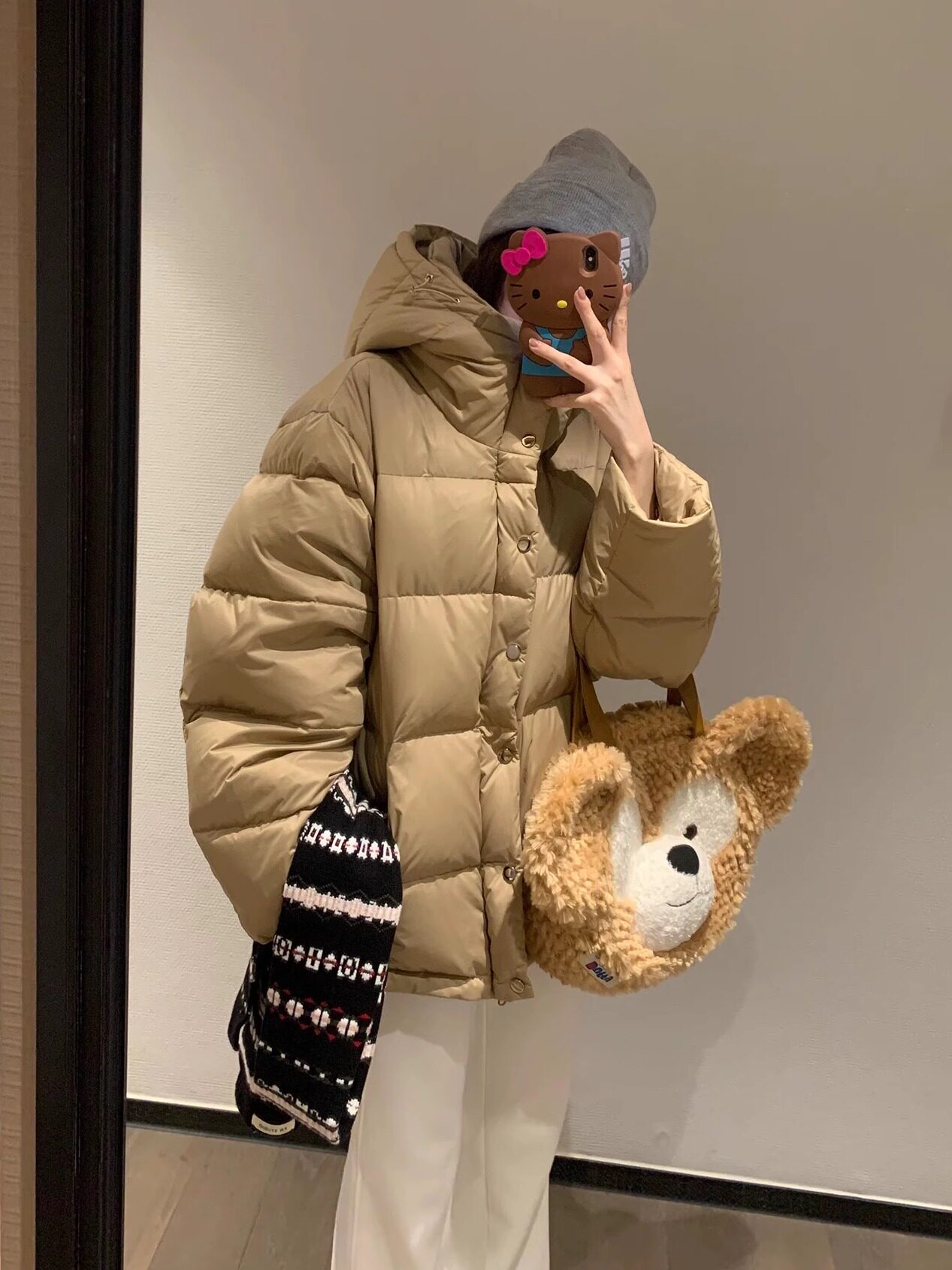 Short Puffer Jacket: 2025 Petite Cotton Padded Coat - Taobao product photo 5
