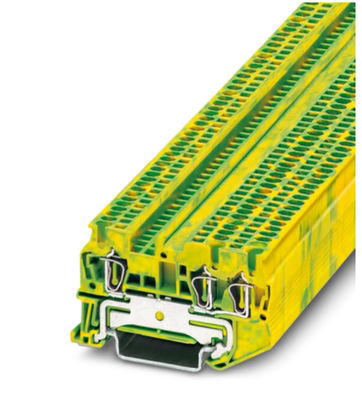 菲尼克斯 直通式一进二出 ST1.5-TWIN-PE  订货号3031144接地端子