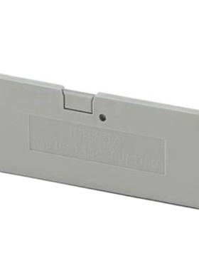 菲尼克斯 接线端子附件,端板；D-PT 4-QUATTRO 订货号：3208979