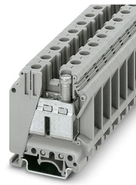 菲尼克斯 直通式一进一出螺钉连接 UK35 订货号 3008012 接线端子