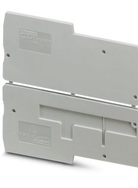 菲尼克斯 接线端子附件,端板；D-PTIO 1,5/S/3  订货号3244575