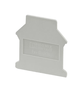 菲尼克斯 组合式端子附件用于UK16N；D-UK16  订货号3006027 端板