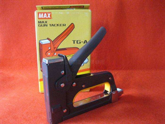 日本MAX美克司TG-A手动装修机画框木材板钉木机装订机装饰射钉枪