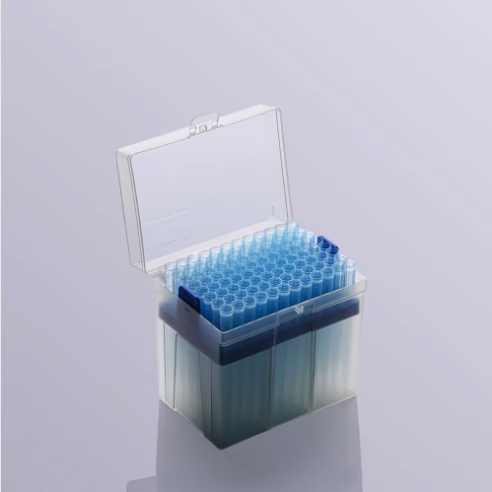 1250ul无菌盒装吸头 96支/ 盒