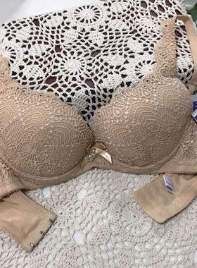 思薇尔雅swear薄款内衣收副乳调整型文胸加大码胖MM蕾丝大胸罩C杯