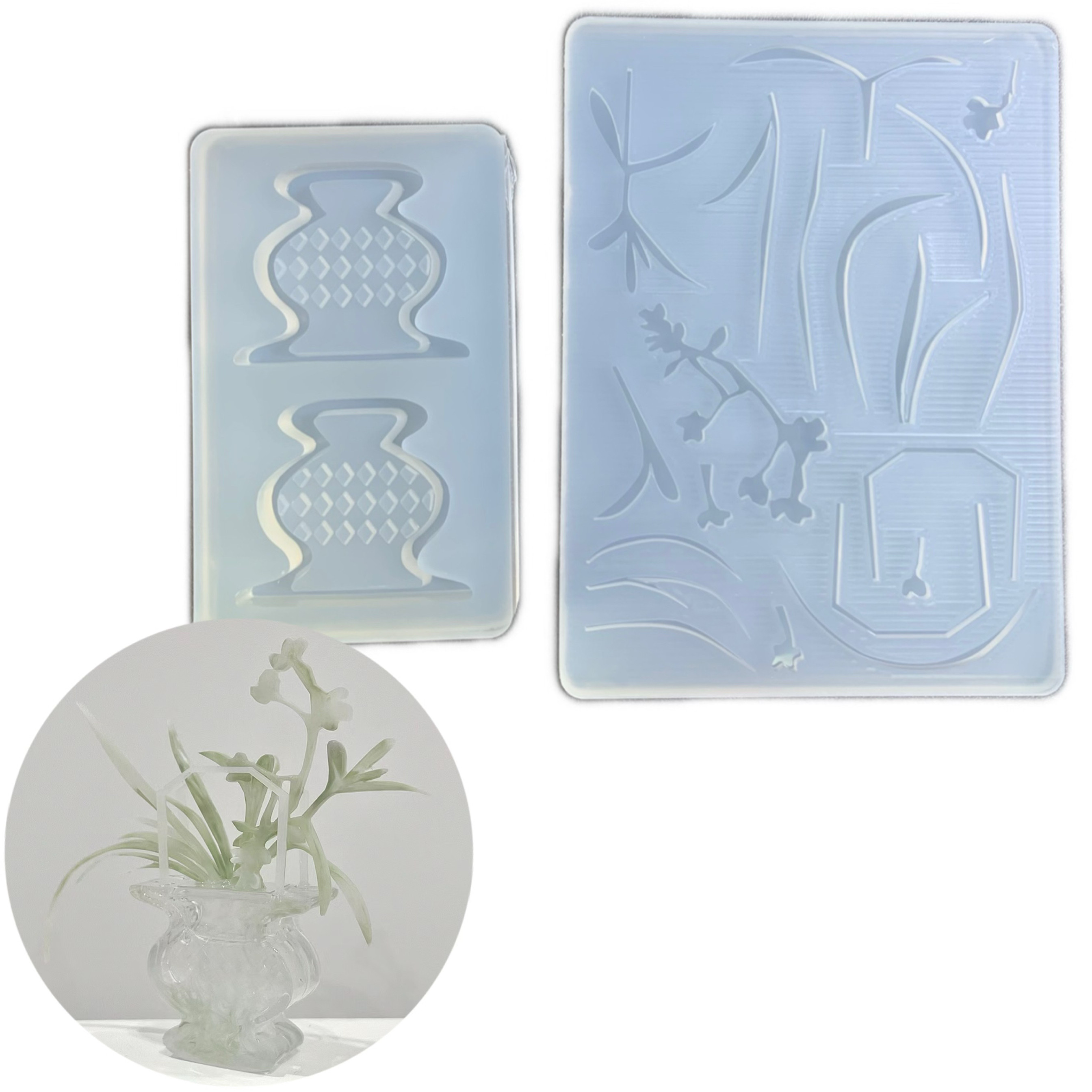 DIY手工中式花篮模具ab树脂uv水晶滴胶钥匙扣迷你挂件硅胶模具,厨房/烹饪用具,DIY模具,淘宝优惠券,粉丝福利购,淘宝优惠卷