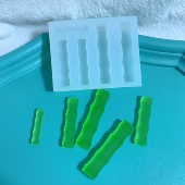 Diy手工模具竹子配件硅胶模具滴胶树脂模具食品级