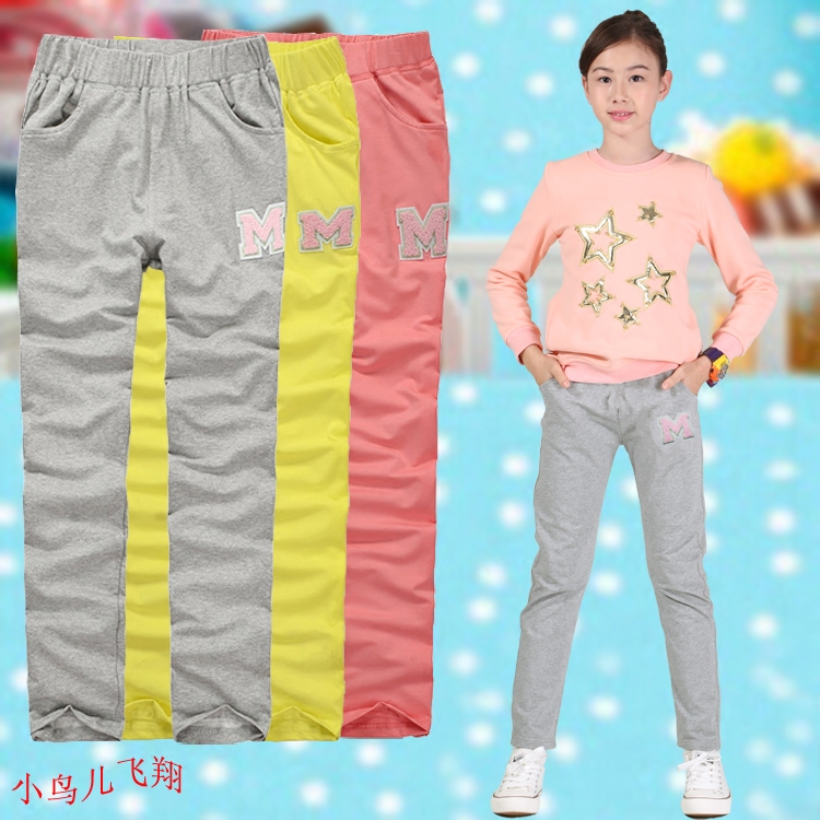 防蚊裤夏装小学生女童薄款