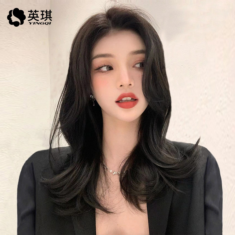 英琪假发时尚御姐风长卷发全真发