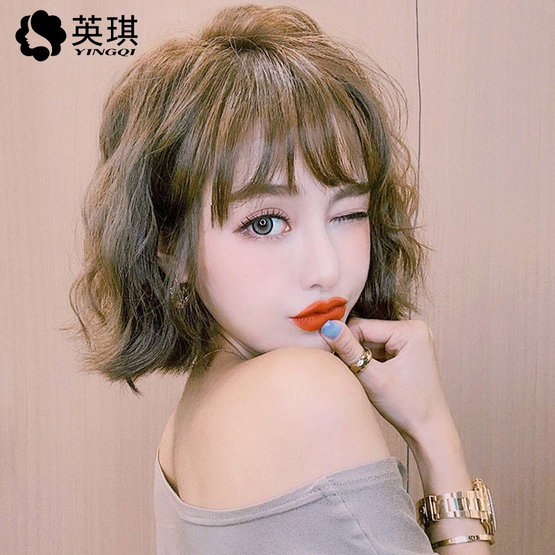 空气刘海隐形自然头套全真发减龄