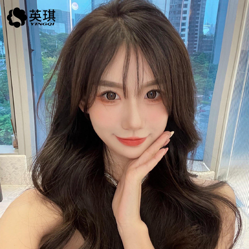 假发女长发卷发递针头皮减龄自然