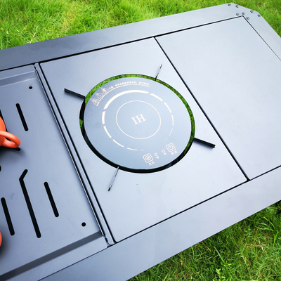 IGT下沉式单元炉 万用板酒精电磁钢碳炉四三脚炉陶炉多用户外烹饪