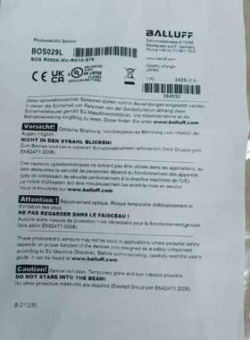 (议价)BOS029L BOS R090K-NU-RH10-S75