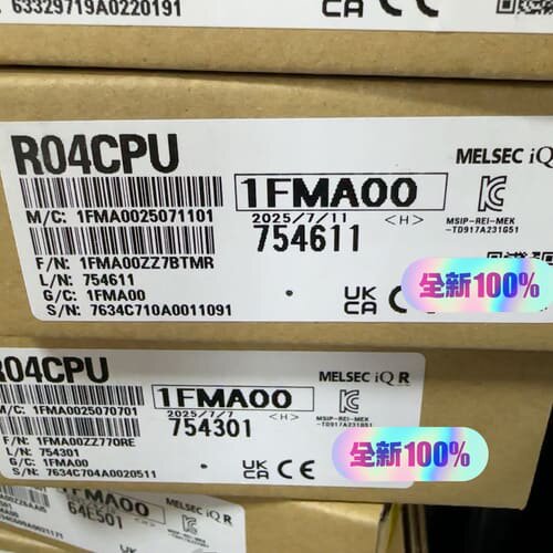 MELSEC iQ-R R04CPU模块(议价)