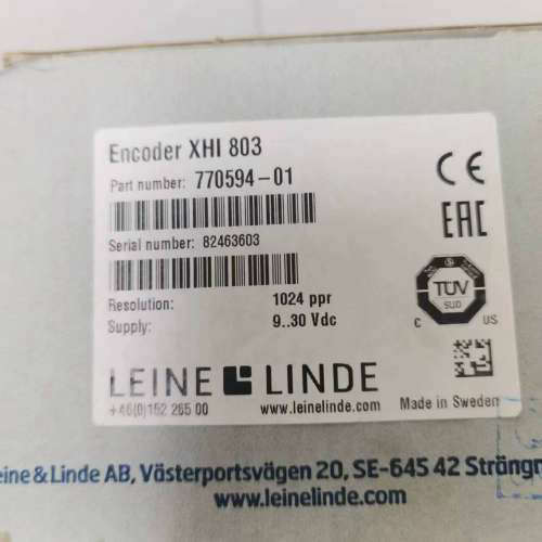 林德LEINE LINDE编码器XHI 803，770594议价