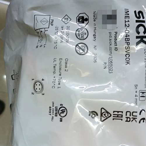 SICK西克接近开关IME12-04BPSVC0K议价