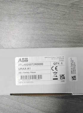 ABB URAX-A1安全模块 2TLA020072议价