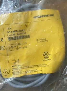 （议价)NI14-M18-AD4X图尔克传感器，TURC